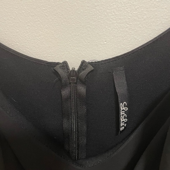 LULUS Black Midi/mini Dress - Picture 4 of 4